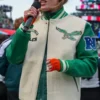 NFC Mary Kate Morrissey Philadelphia Eagles Varsity Jacket