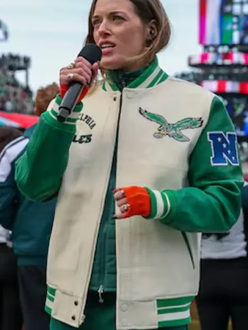 NFC Mary Kate Morrissey Philadelphia Eagles Varsity Jacket