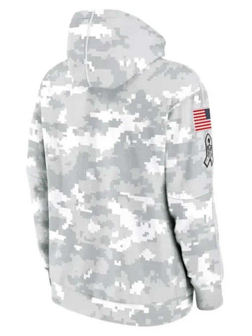 New England Patriots 2024 Salute to Service Hoodie Sale