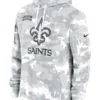 New Orleans Saints Arctic Camo 2024 Hoodie