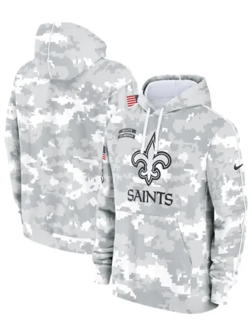 New Orleans Saints Arctic Camo Hoodie