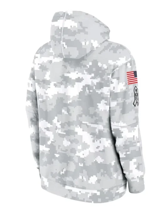 New York Jets Arctic 2024 Camo Hoodie