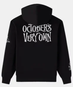 OVO The Nightmare Before Christmas Jack Skellington Black Hoodie