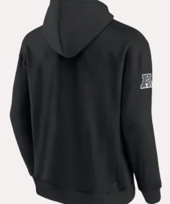 Pittsburgh Steelers Elements Pace Fleece Pullover Hoodie Black