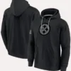 Pittsburgh Steelers Fanatics Elements Pace Fleece Pullover Hoodie Black