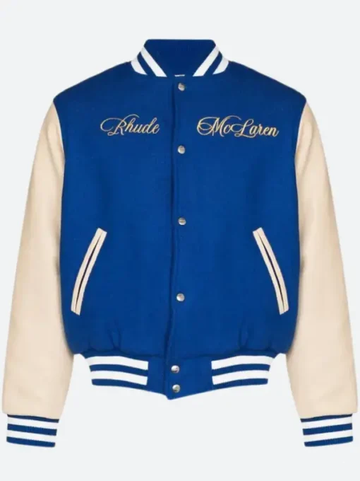 RHUDE x Mclaren Varsity Jacket