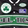 Rally Drive Boston Celtics Black Varsity Jacket