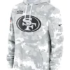 San Francisco 49ers Arctic Camo 2024 Hoodie