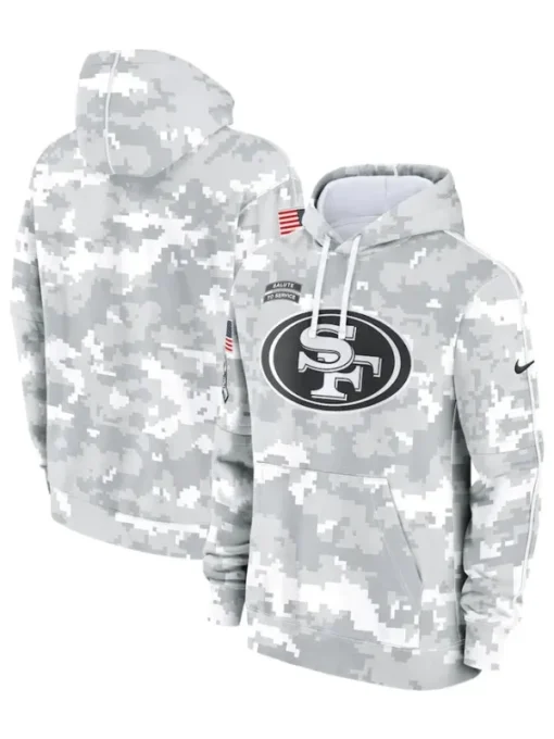 San Francisco 49ers Arctic Camo Hoodie