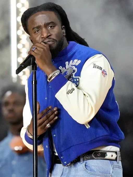 Shaboozey Halftime Show Performance Lions Jacket