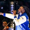 Shaboozey Thanksgiving Halftime Performance 2024 Detroit Lions Jacket