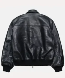 Stussy Bomber Leather Jacket