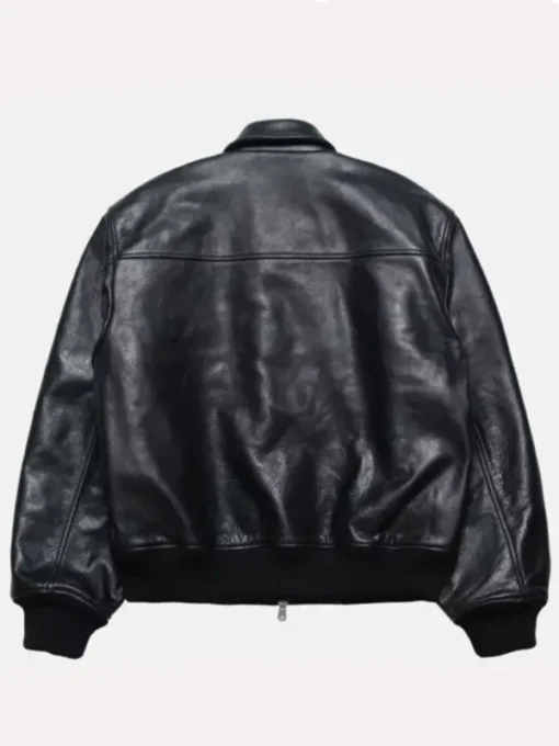 Stussy Bomber Leather Jacket