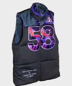 Super Bowl LVIII Kristin Juszczyk Vest