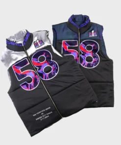 Super Bowl Puffer Vest