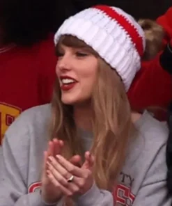 Taylor Swift Grey Chiefs Sweatshirt