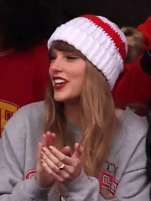 Taylor Swift Grey Chiefs Sweatshirt