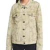 The Wilds Fatin Jadmani Camo Trucker Jacket