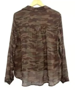 Tracy Spiridakos Chicago PD Camo Camouflage Shirt