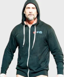 WWE SummerSlam 2024 CM Punk Hoodie Black