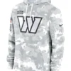 Washington Commanders Arctic Camo 2024 Hood