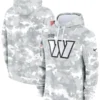 Washington Commanders Arctic Camo Hoodie