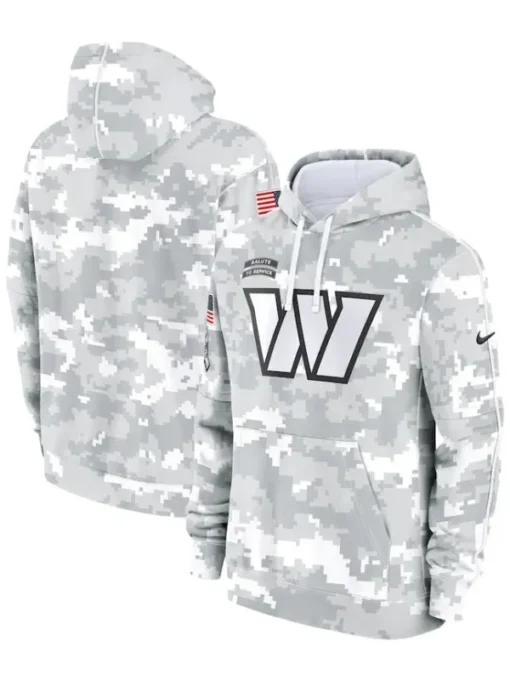 Washington Commanders Arctic Camo Hoodie