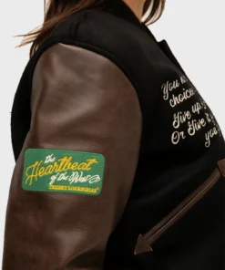 Women Cherry Rodeo Champ Varsity Jacket