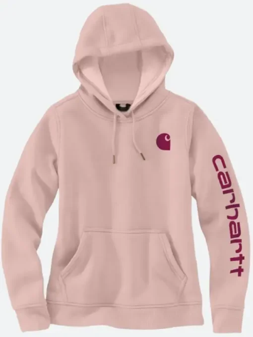 Women Pink Carhartt Hoodie