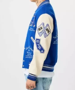 Amiri Dream Team Appliquéd Bomber Jacket