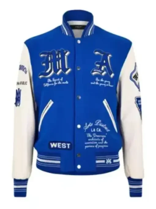 Amiri Dream Team Appliquéd Varsity Jacket