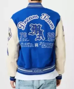 Amiri Dream Team Appliquéd acket