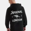 Arsenal 1886 Black Graphic Hoodie