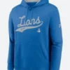 Detroit Lions Rewind Club Logo Hoodie