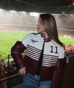 Isabella Rousso Martinelli Arsenal Leather Jacket