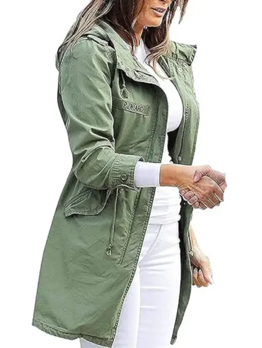Melania Trump Green Coat