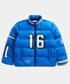 Off Season Jared Goff Lions Puffer Jacket