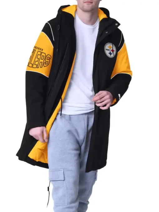 Steelers Starter Dynasty Polyfill Stadium Jacket