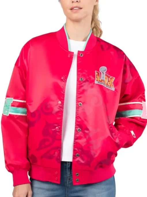 Super Bowl LIX Interception Varsity Jacket