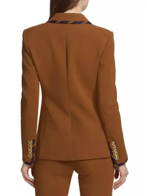 The Today Show 2025 Cecilia Cuff Stripe Trim Blazer