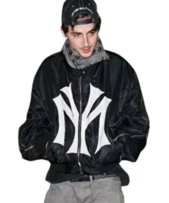 Timothée Chalamet Mowalola Bomber Jacket