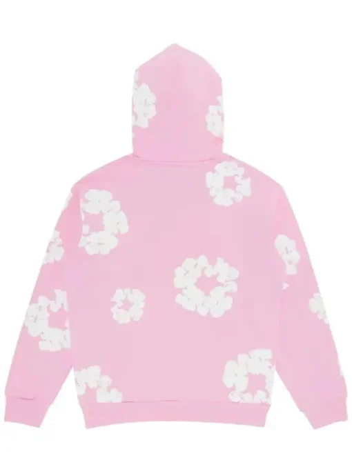 Unisex Pink Denim Tears Hoodie