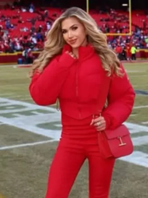 AFC Championship Gracie Hunt Red Jacket