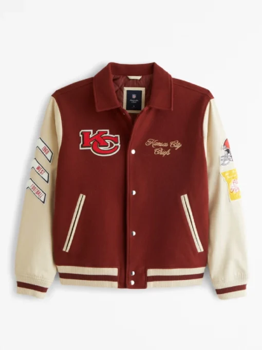 Abercrombie Chiefs Varsity Jacket