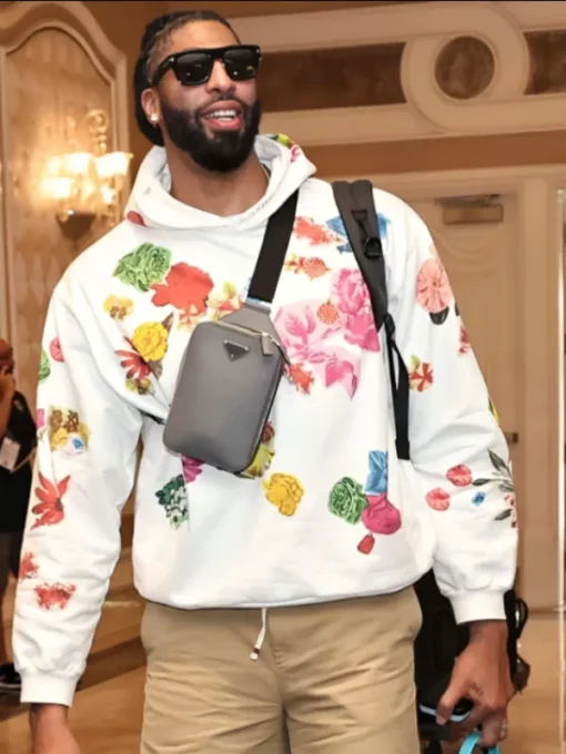 Anthony Davis Floral Pullover Hoodie