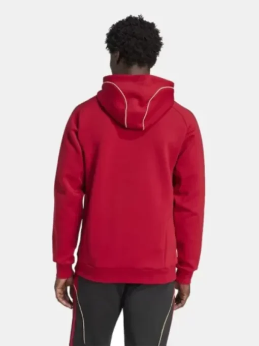 Atlanta United FC Adidas Travel Hoodie Red