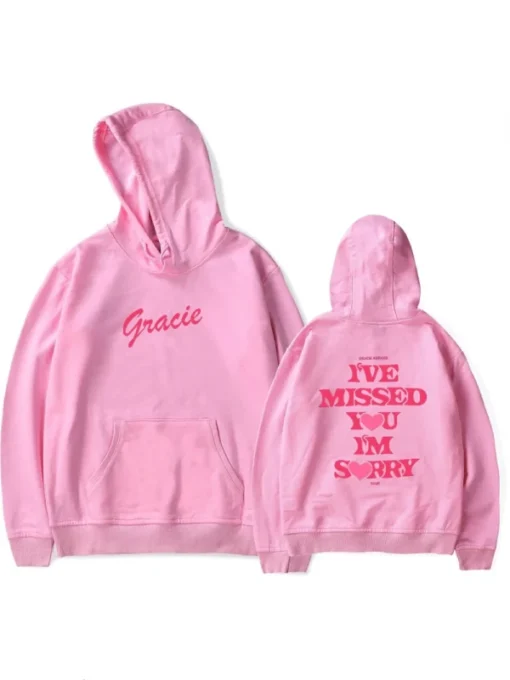 Gracie Abrams Pink Hoodie