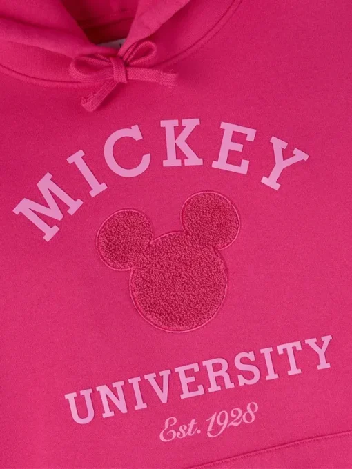 OVO Disney Valentines Collegiate Pink Hoodie