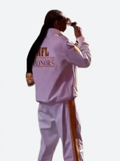 Snoop Dogg 14th Annual Honors NFL White Tracksuit