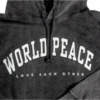 Vintage World Peace Pullover Hoodie